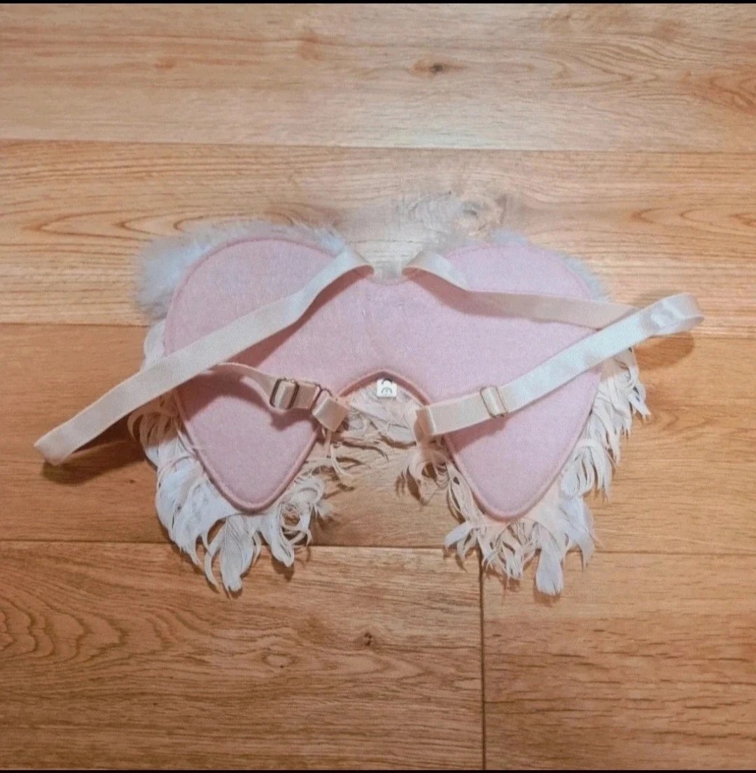 Alas de ángel con plumas 3 / 6 años Navidad – photo 2